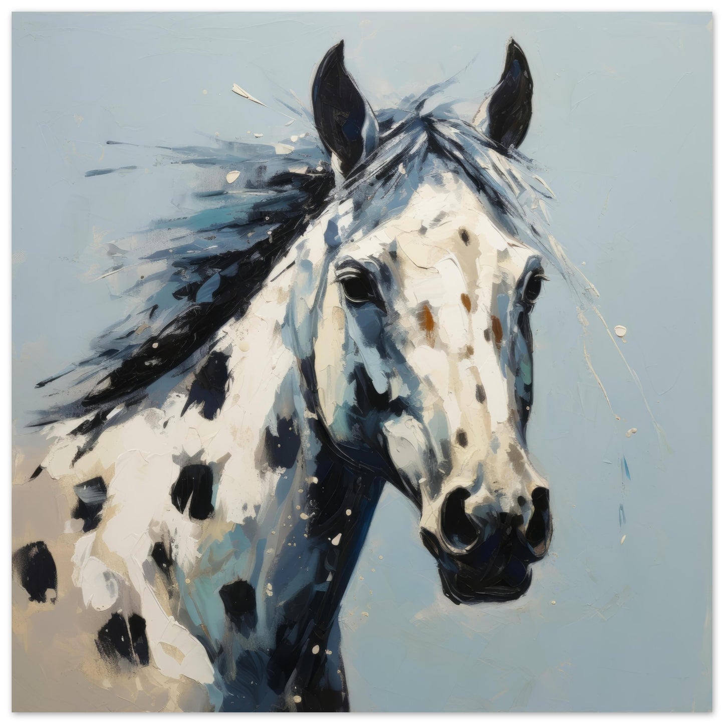 Equine Beauty #19 - Print Room Ltd No Frame Selected 70x70 cm / 28x28"