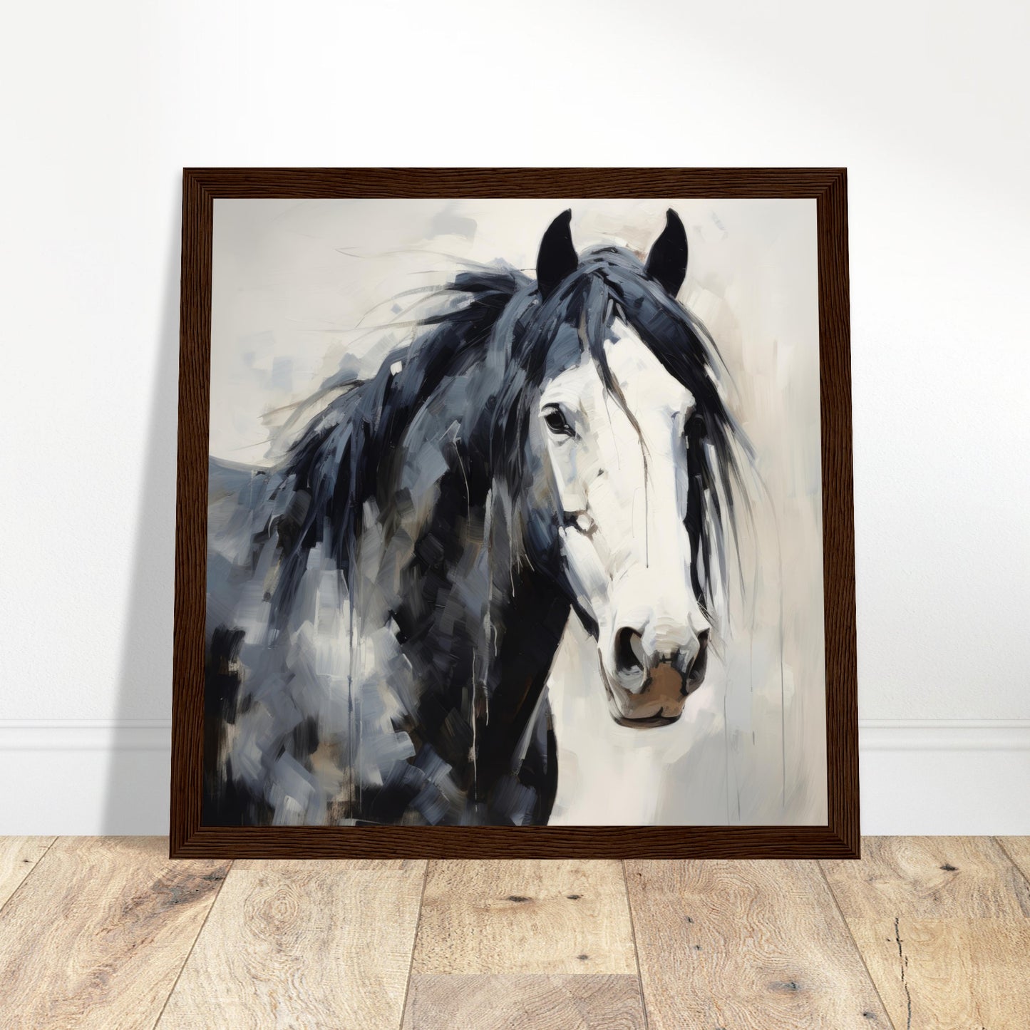 Horse art print #24 - Print Room Ltd No Frame Selected 50x50 cm / 20x20"