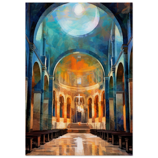 St Mark's Basilica Artwork - Print Room Ltd No Frame Selected 70x100 cm / 28x40"