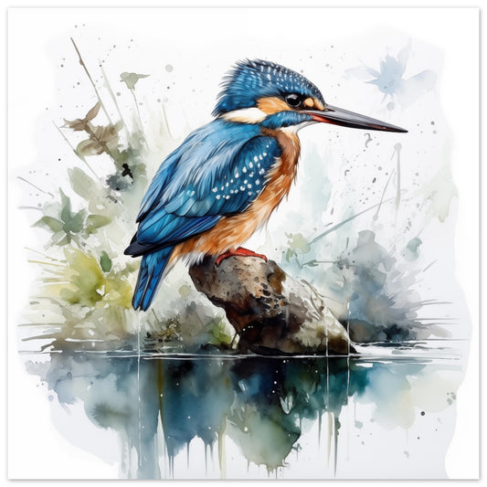 Kingfisher Art Work Print | Print Room Ltd