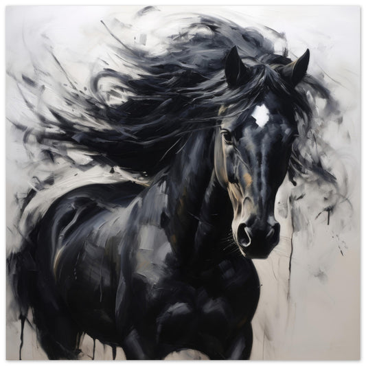 Horse Elegance #16 - Print Room Ltd No Frame Selected 70x70 cm / 28x28"