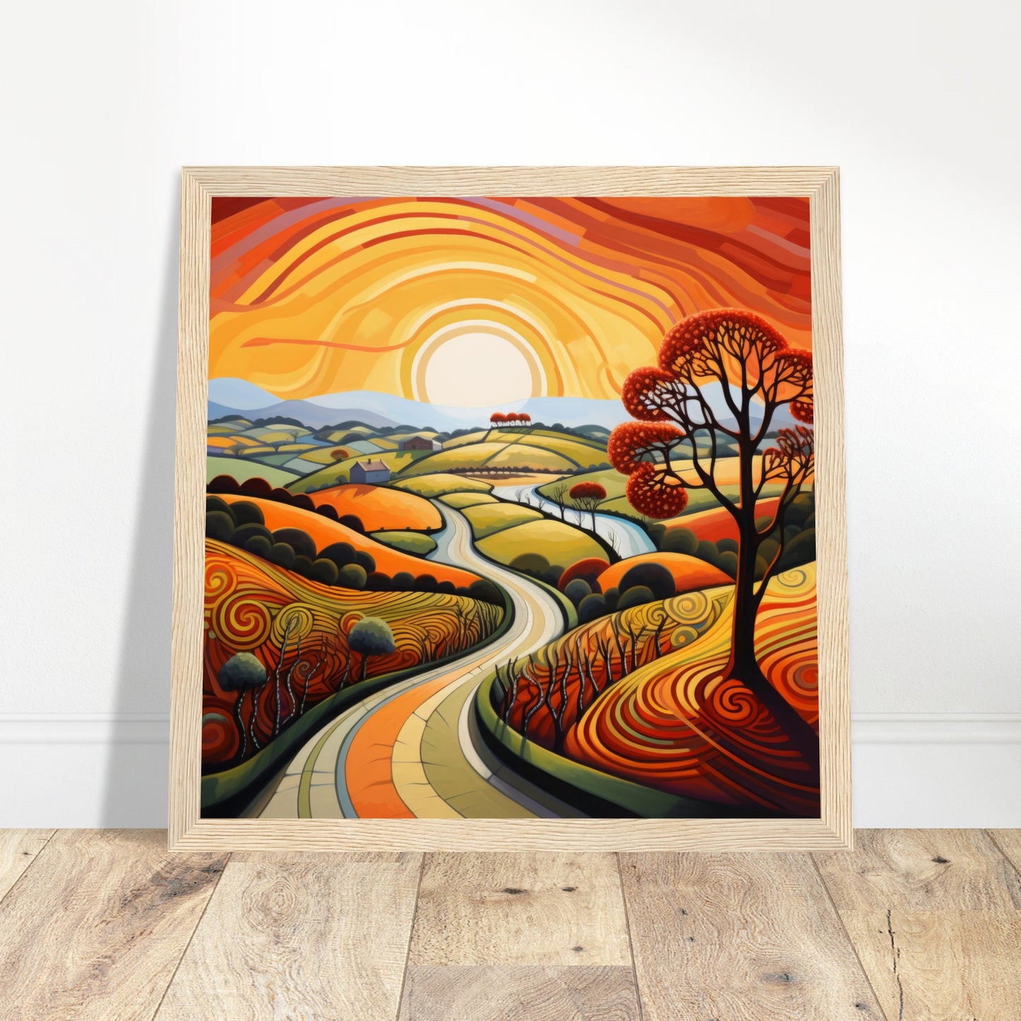 Abstract British Landscape - Print Room Ltd  