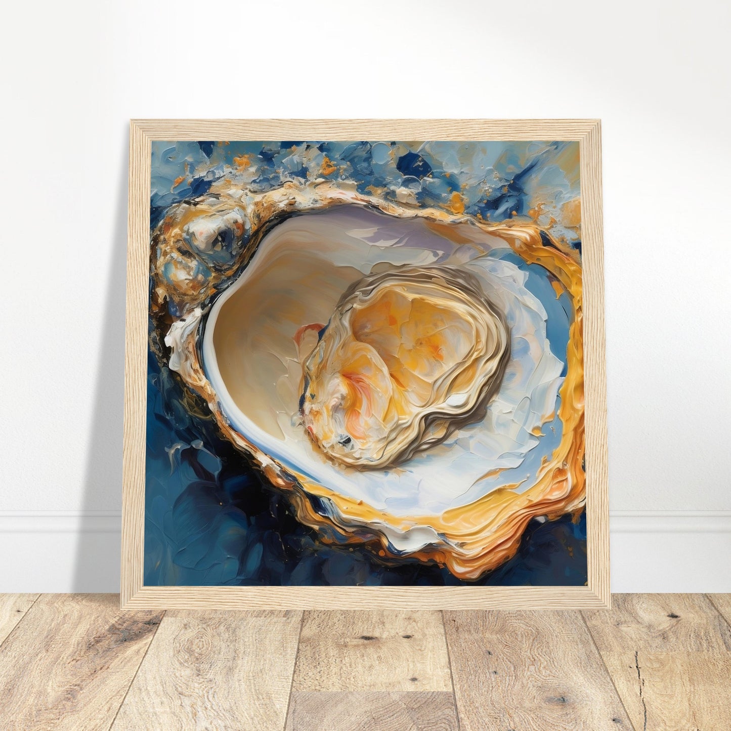 Pearl Elegance Sea Artwork #2 - Print Room Ltd No Frame Selected 50x50 cm / 20x20"