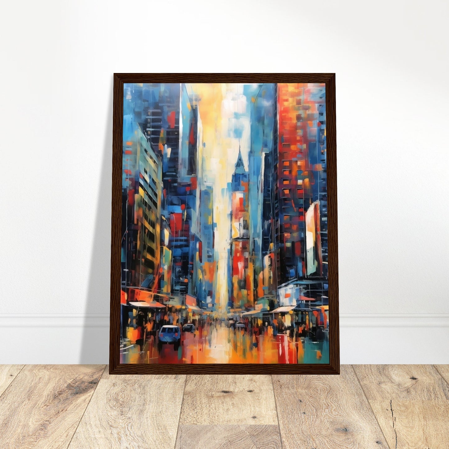 New York City Art Print - Print Room Ltd White frame 50x70 cm / 20x28"
