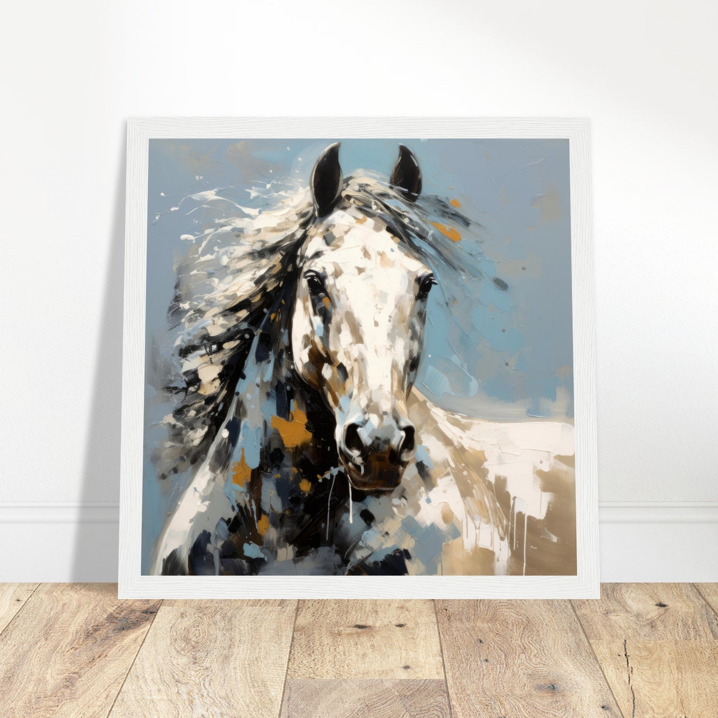 Equine Elegance Artwork - Print Room Ltd No Frame Selected 30x30 cm / 12x12"