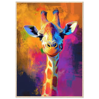 Tall Tales Art Print Light Wood Frame