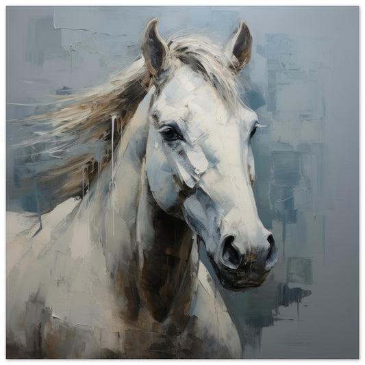 Horse Majesty #07 - Print Room Ltd No Frame Selected 70x70 cm / 28x28"
