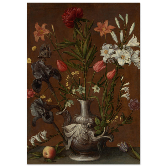 Flowers in a Grotesque Vase art print | By Print Room Ltd