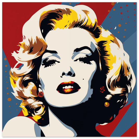 Marilyn Monroe Pop Art Print | by Print Room Ltd
