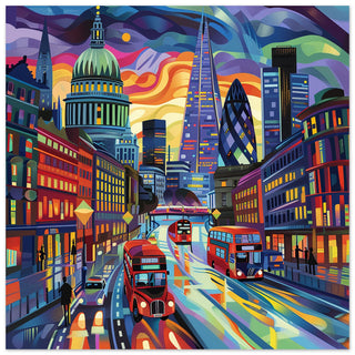 Luminous London: City Lights and Iconic Sights - Skyline| By Print Room Ltd