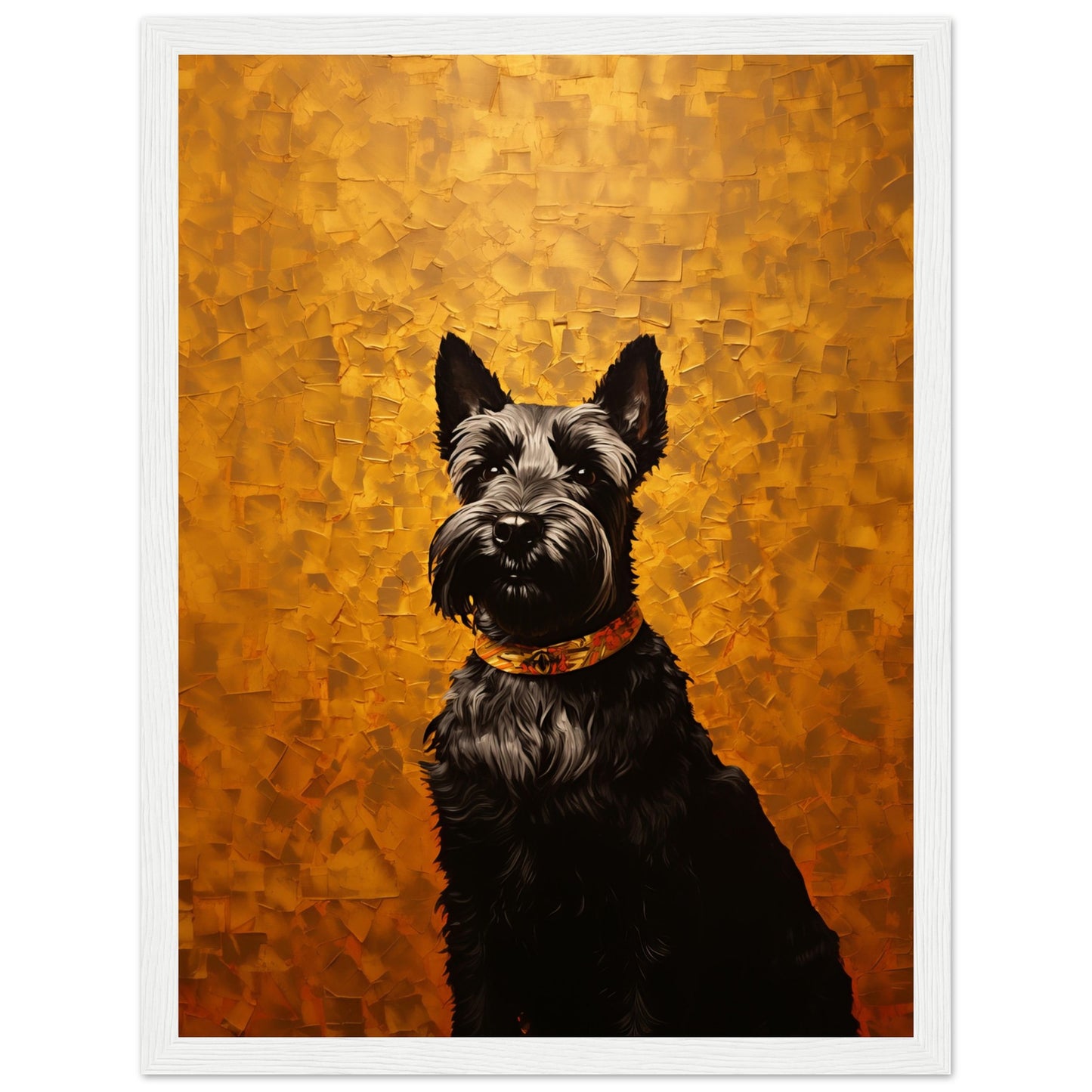 Terrier Art Print - Print Room Ltd Black frame 50x70 cm / 20x28"