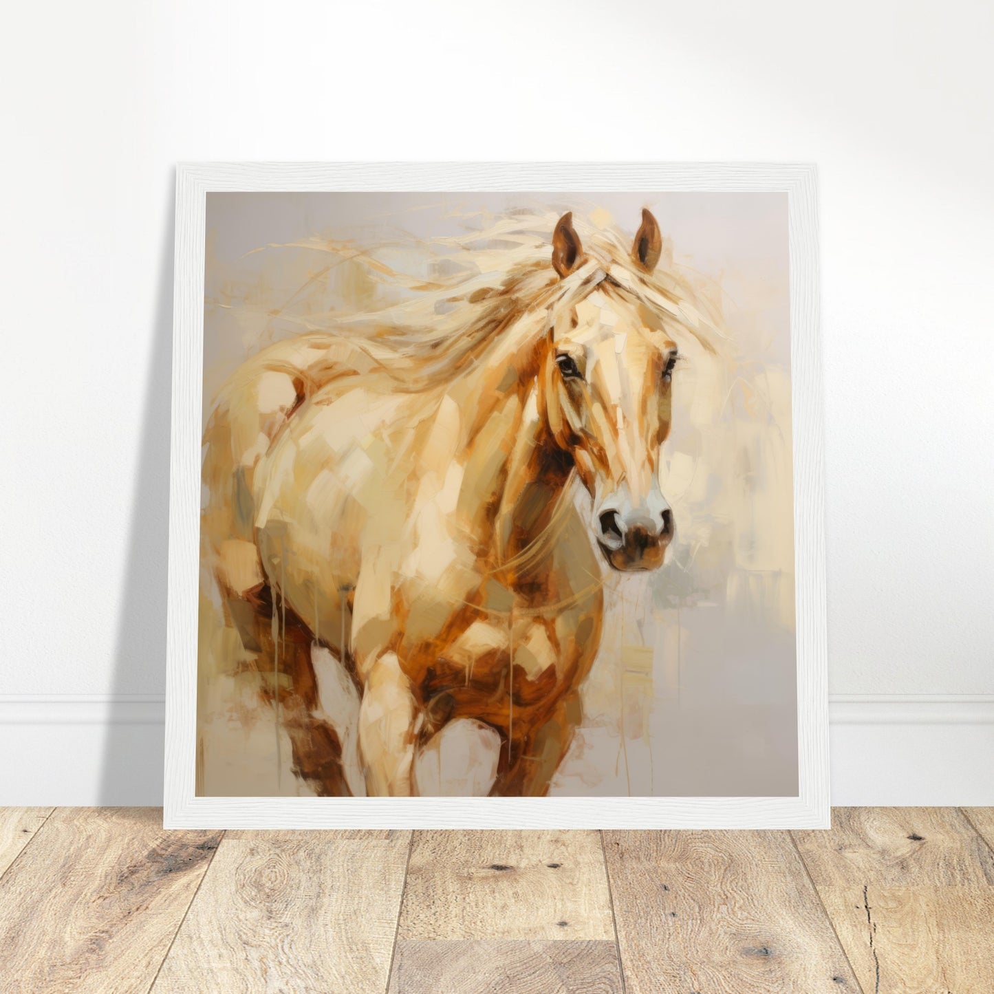 Equine Elegance #12 - Print Room Ltd Dark wood frame 30x30 cm / 12x12"