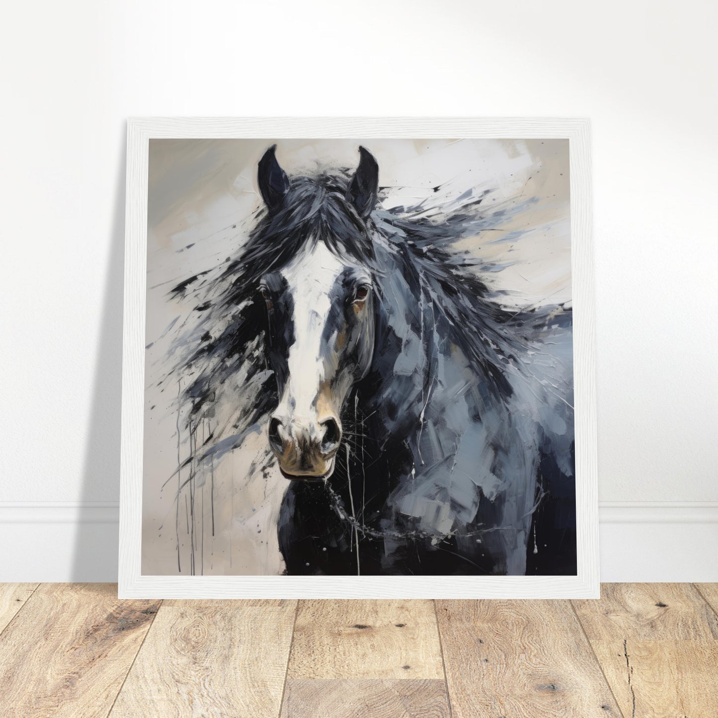 Horse Elegance Print #38 - Print Room Ltd No Frame Selected 30x30 cm / 12x12"