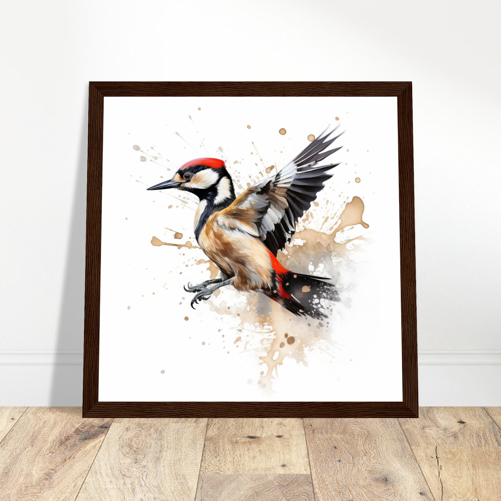 Great Spotted Woodpecker Print - Print Room Ltd  