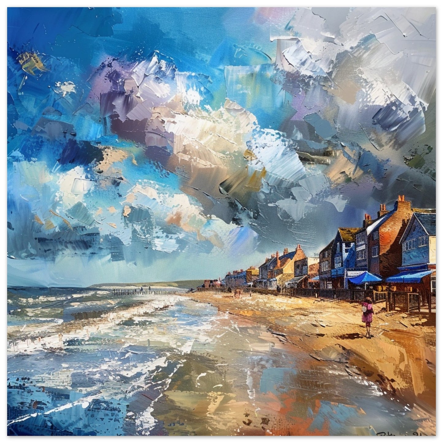 Seaside Harmony: Southwold Beachfront | By Print Room Ltd