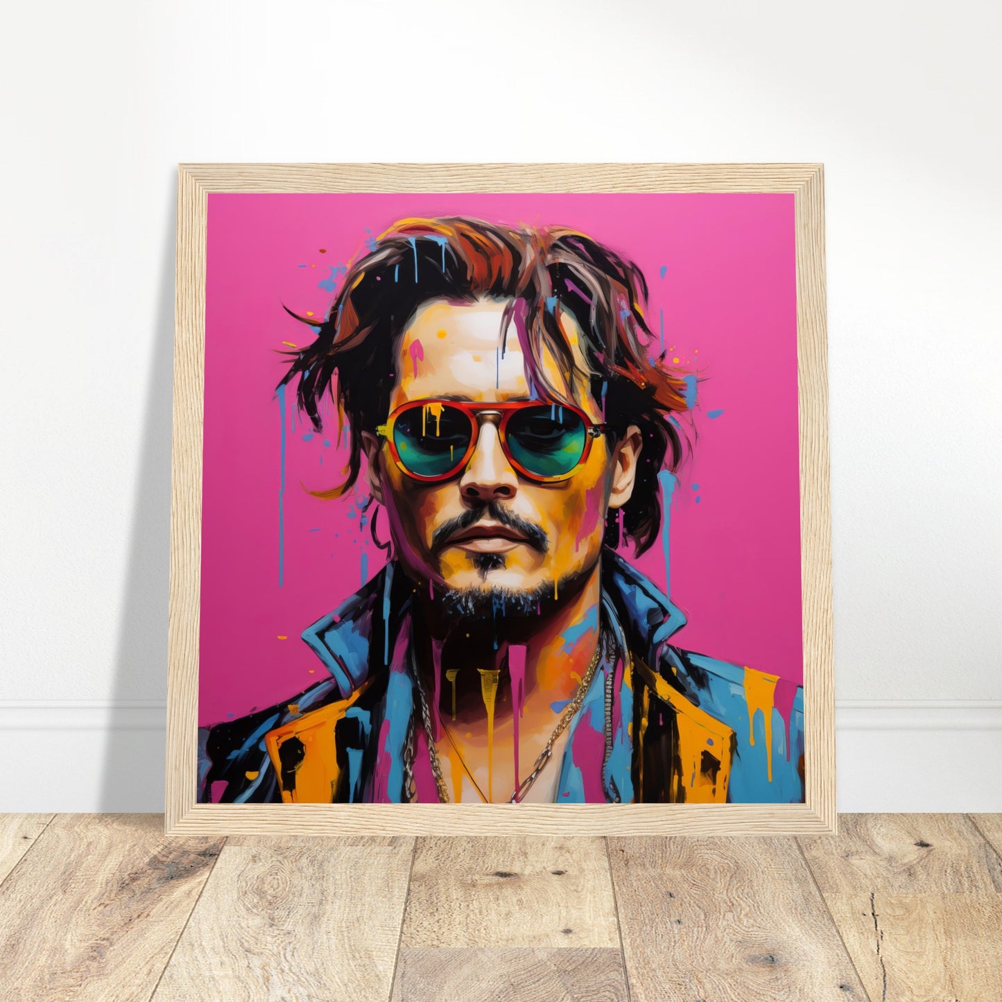 Johnny Depp Pop Art - Print Room Ltd  