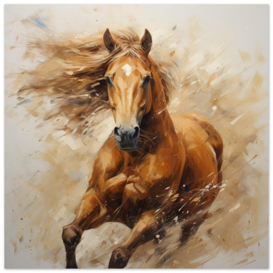 Equine Beauty #15 - Print Room Ltd No Frame Selected 70x70 cm / 28x28"