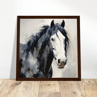 Horse art print #24 - Print Room Ltd No Frame Selected 50x50 cm / 20x20"
