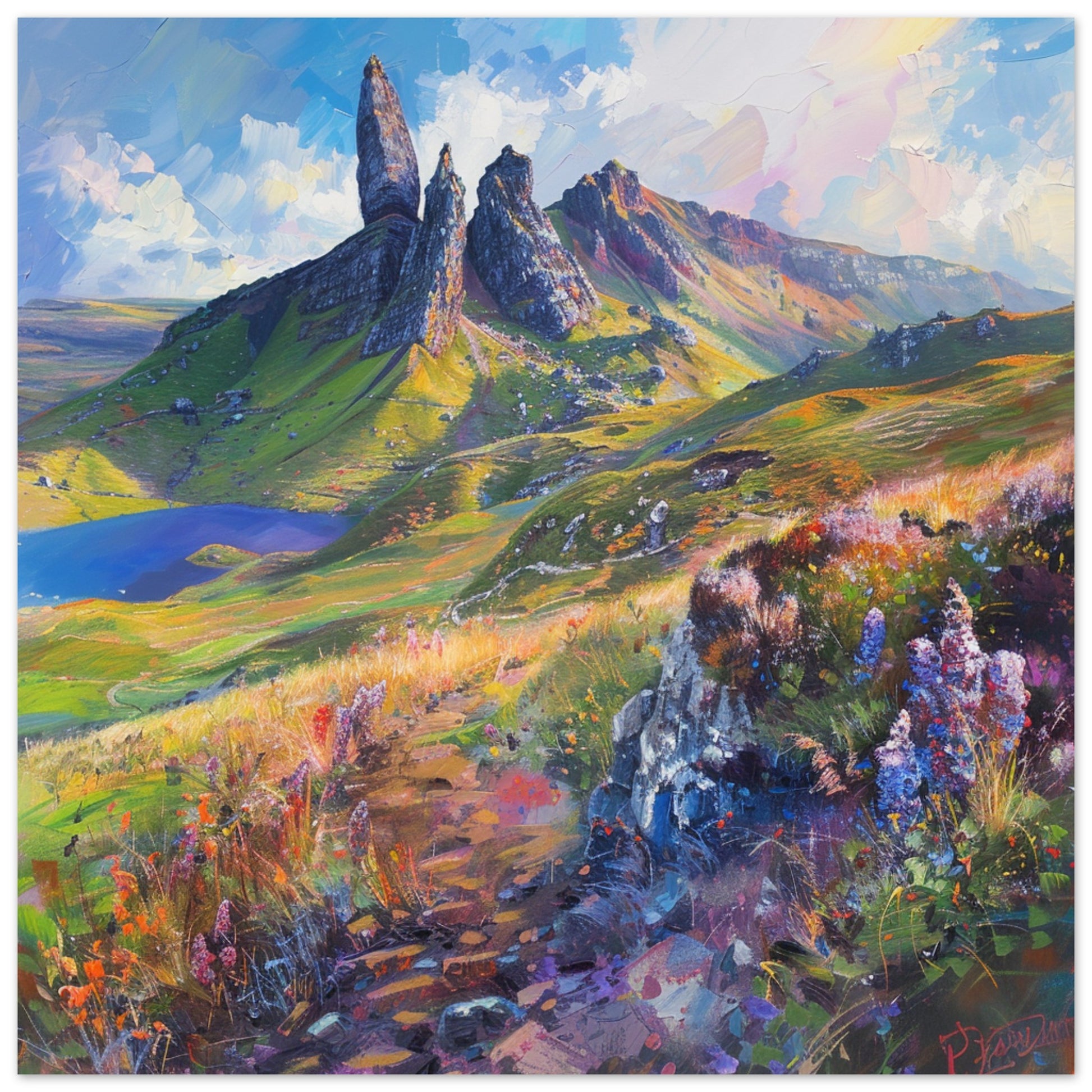 Summer Splendour at The Storr | By Print Room Ltd