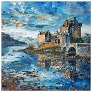Highland Sentinel: Eilean Donan's Reflection | Print Room Ltd