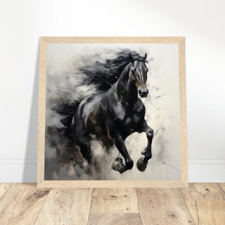 Equine Elegance Art #42 - Print Room Ltd No Frame Selected 50x50 cm / 20x20"