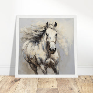 Equine Beauty #27 - Print Room Ltd Wood frame 50x50 cm / 20x20"