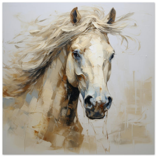 Equine Art #13 - Print Room Ltd No Frame Selected 70x70 cm / 28x28"