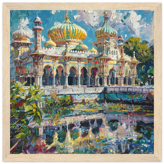 Royal Pavilion Brighton: Oriental Splendour wood framed art print | By Print Room Ltd