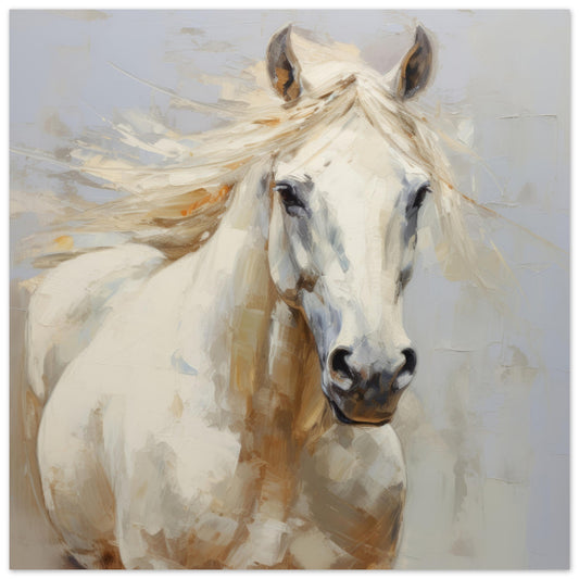 Equine Art #01 - Print Room Ltd No Frame Selected 70x70 cm / 28x28"