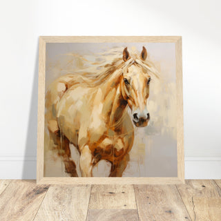 Equine Elegance #12 - Print Room Ltd White frame 70x70 cm / 28x28"