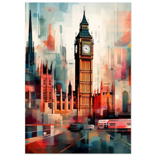 Big Ben Artwork - Print Room Ltd No Frame Selected 70x100 cm / 28x40"