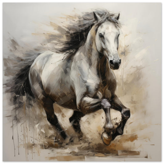 Equine Print #10 - Print Room Ltd No Frame Selected 70x70 cm / 28x28"