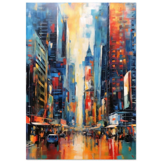 New York City Art Print - Print Room Ltd No Frame Selected 70x100 cm / 28x40"