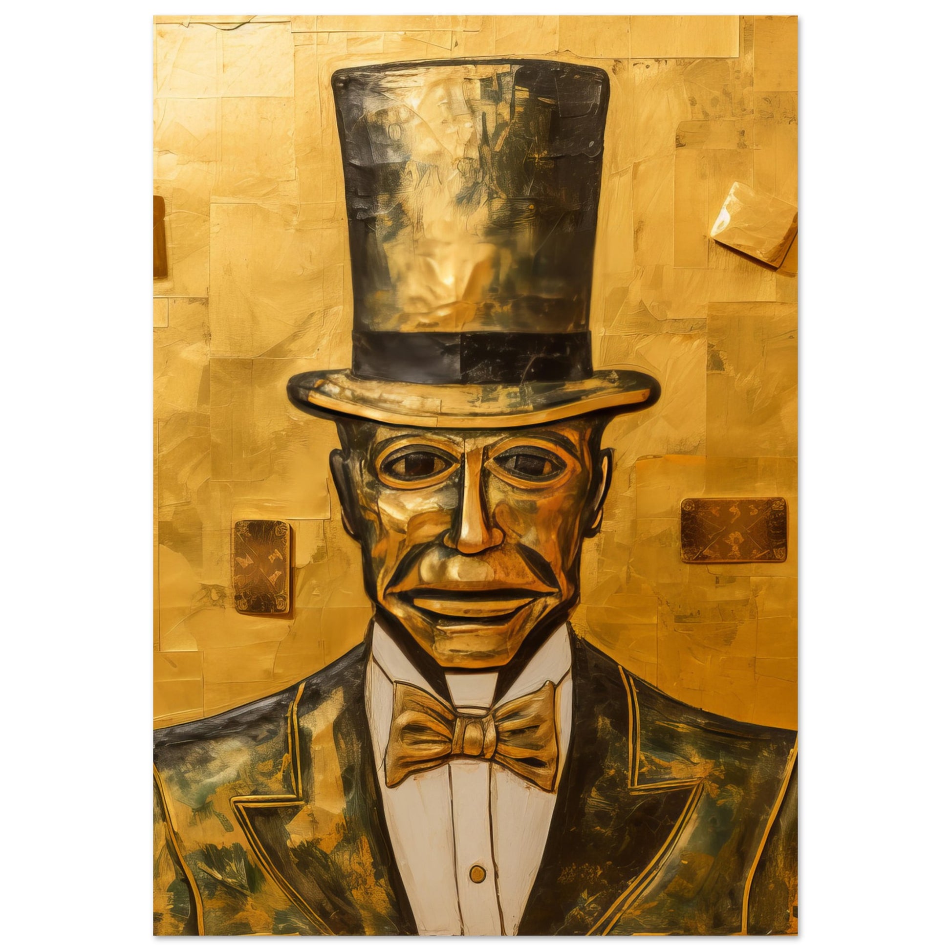 Banker's Gold Print - Print Room Ltd No Frame Selected 70x100 cm / 28x40"