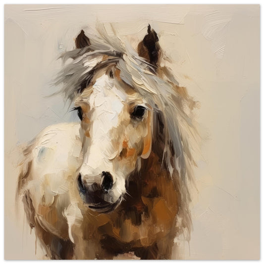 Horse Elegance #30 - Print Room Ltd No Frame Selected 70x70 cm / 28x28"