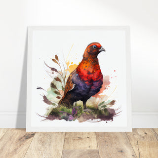 Red Grouse Art Print - Print Room Ltd  