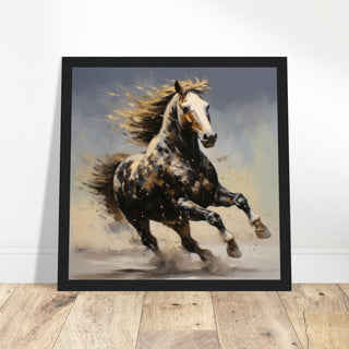 Horse Grace Artwork #34 - Print Room Ltd No Frame Selected 50x50 cm / 20x20"