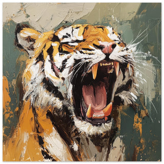 Big Yawn Art Print