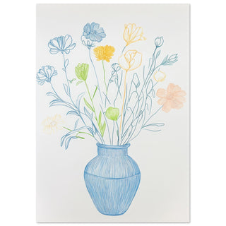 Blooming Simplicity Art Print