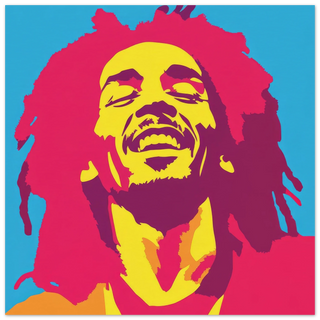 Bob Marley Pop Art Print 