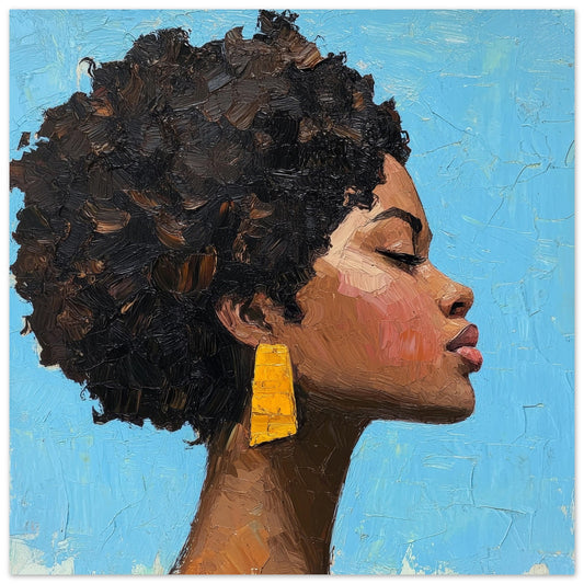 Golden Confidence Art Print