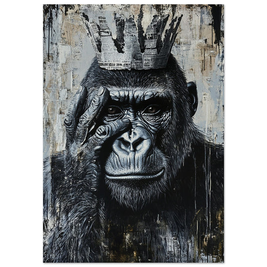 Monarch of Thought Art Print