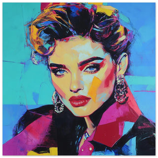 Pop Art Portrait of Madonna Art Print
