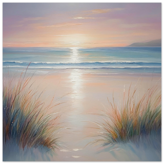 Shoreline Reverie - Soft Coastal Sunset