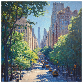 Sunlit Fifth Avenue – New York Summer