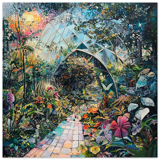 The Magical Eden Project Large Art Print