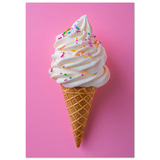 Whirl of Delight - Pink Art Print