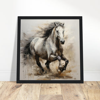 Equine Print #10 - Print Room Ltd No Frame Selected 30x30 cm / 12x12"