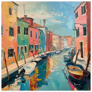 Azure Alleys: Venetian Vistas | by Print Room Ltd
