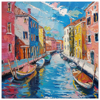 Venetian Vibrance: Murano's Canal Palette | by Print Room Ltd
